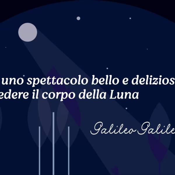 frasi luna instagram Galilei