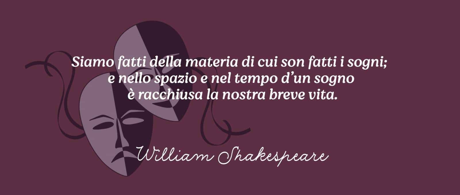 frasi william shakespeare