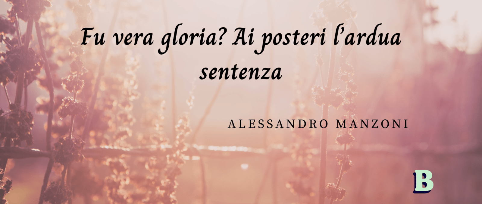 frasi Alessandro Manzoni