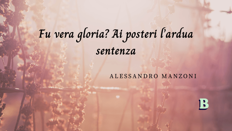 frasi Alessandro Manzoni