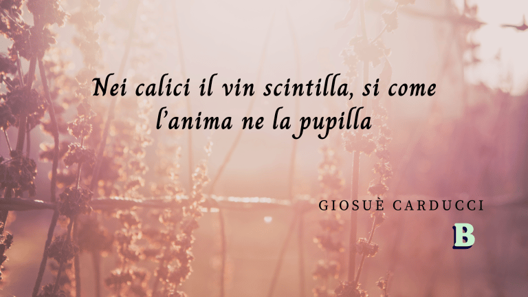 frasi Giosuè Carducci