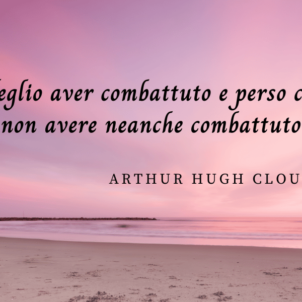 frasi Arthur Hugh Clough