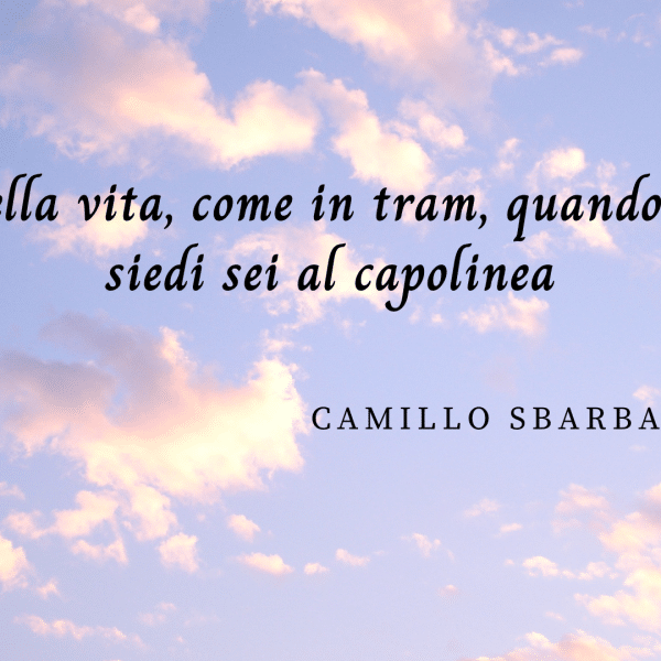 frasi Camillo Sbarbaro
