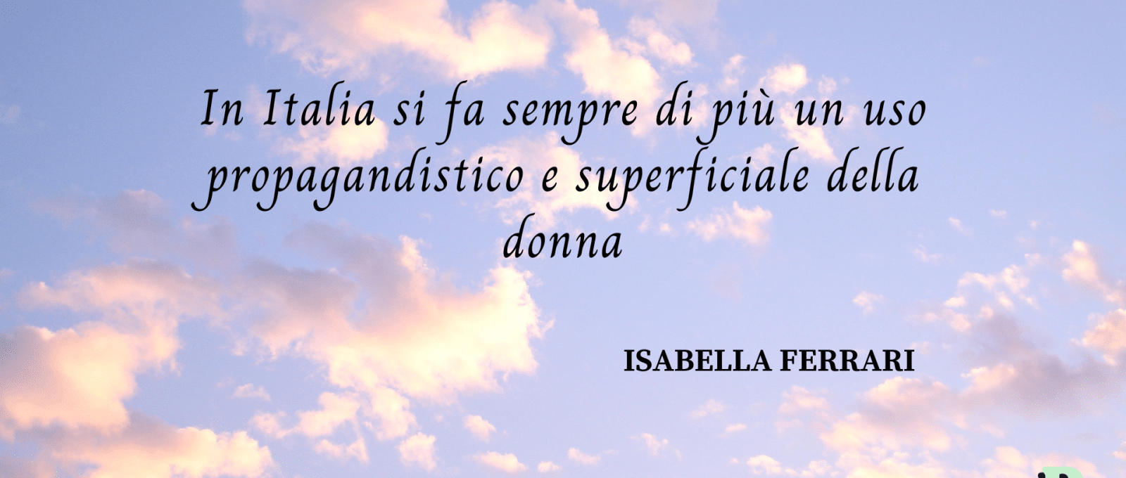 frasi Isabella Ferrari