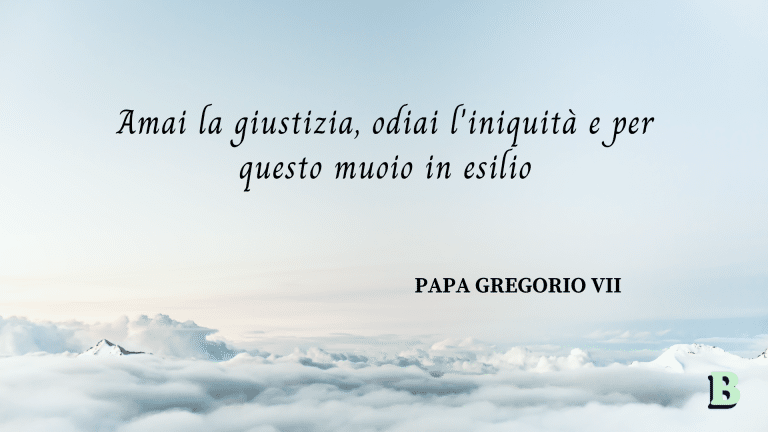 frasi Papa Gregorio VII