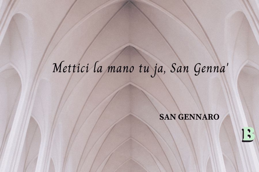 frasi San Gennaro